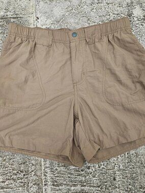 Columbia Women Shorts Swimming Shorts Beige Sandy River II Cargo Size S